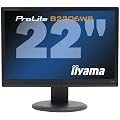 Iiyama PLB2206WS-B1 55,8 cm (22 Zoll) Widescreen TFT Monitor DVI-D, VGA (Kontrastverh�ltnis 10000:1, Reaktionszeit 2ms) schwarz