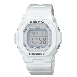 Casio Women's BG5600WH-7 Baby-G White Shock Resistant Digital Sport Watch