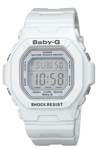 Casio Women's BG5600WH-7 Baby-G White Shock Resistant Digital Sport Watch