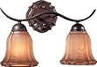 Minka Lavery March&eacute; Bronze 2 Light Bath Vanity 6642-156
