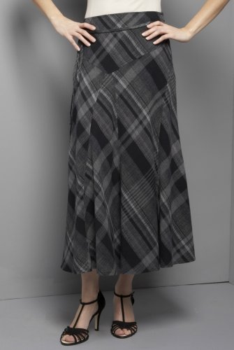 Autograph Weekend Cotton Rich Check Skirt clothing