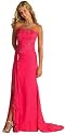 Langes Luxus Abendkleid, Farbe pink, Astrapahl