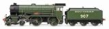Hornby R2843 00 Gauge SR Schools Class Dulwich Steam Locomotive