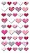 Puffy Dimensional Stickers: Lovely Hearts