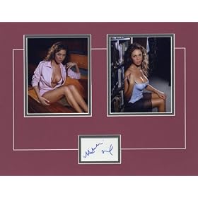 Matte Autograph w/ COA Nikki Cox from Las Vegas
