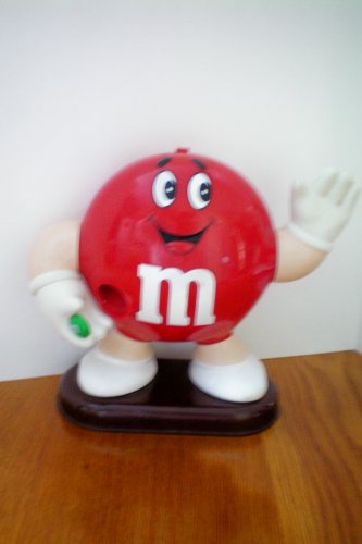 M&M M & M Red Candy Dispenser