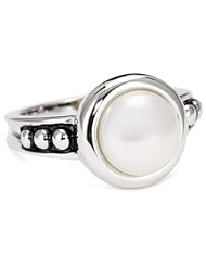 Honora "Pallini" White Freshwater Cultured Pearl Ring, Size 7