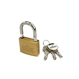 ハイロジック:ディンプルシリンダー南京錠 40ミリ 入数1個 00071252 ×5セット