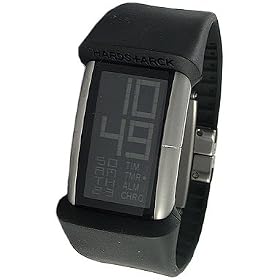 Philippe Starck - PH1030 - Montre Homme - Multifonction - Quartz Digitale - Bracelet Plastique noir