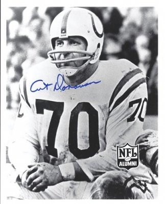 Art Donovan Autographed Baltimore Colts 8x10 Photo - Hall of Famer