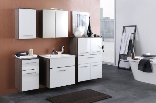 Badprogramm Halmstad mit Waschtisch 5-teilig