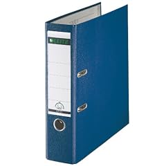 Esselte Leitz 10105035 Qualit�ts-Ordner Plastik 180�, mit Schlitzen, A4, breit, blau