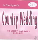 COUNTRY WEDDING Country Karaoke Classics CDG Music CD
