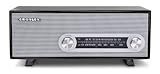UPC 710244260305 product image for Crosley CR3022A-BK Ranchero Retro AM/FM Tabletop Radio with 3-inch Studio Driver | upcitemdb.com