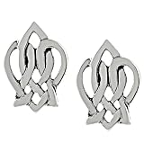 Sterling Silver Celtic Knot Stud Earrings
