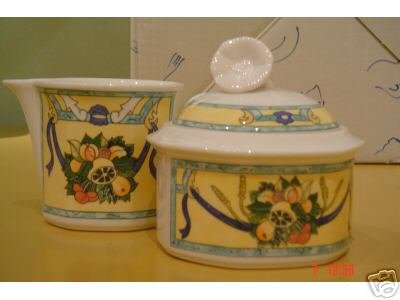 Villeroy & Boch 10-9603-8605 Castellina Milch und Zucker Set 2-teilig