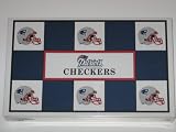 NEW ENGLAND PATRIOTS vs. MIAMI DOLPHINS Checkers Set