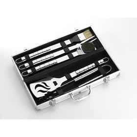 Viners 5 Pce BBQ set in Metal Case