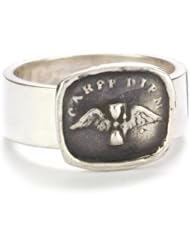 Pyrrha "talisman" Sterling Silver Mini Carpe Diem Ring