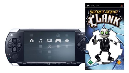 City Travel Guides Discounted  Video-Spiele : PlayStation Portable - PSP Konsole Slim&Lite Piano Black inkl. Secret Agent Clank