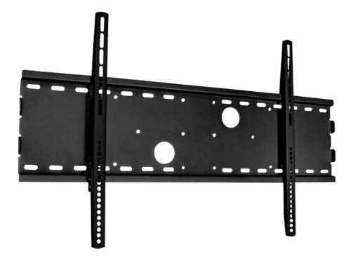 Mount-It! New Universal Fixed Flat Low Profile TV Wall Mount Bracket for LCD LED Plasma - Black (Max 165 lbs, 37~65* inch) *Max VESA 750x450 Suitable for Dynex TVs