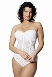 Lace Bridal Merry Widow Longline Bra By Goddess