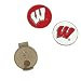 Sporting Goods : Team Effort Wisconsin Badgers Hat Clip & Ball Markers