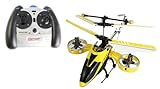 4-ch Mini Infrared Rc Heli with Gyro (Yellow) 4 Channel Rc Helicopter