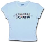 Christina Aguilera - Blocks - T-Shirts - hellblau - Gr��e: XS - Christina Aguilera