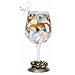 Lolita Wine Glass Christmas Ornament Jingle Bells Mini-Wine