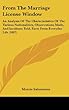 From the Marriage License Window: An Analysis of the Characteristics of the Various Nationalities, Observations Made, and Incidents Told, Facts from E