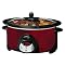 Crock-Pot Oval Programmable 5.5-qt. Crock Pot - Metallic Red