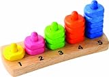 Voila Wooden Counting and Stacking Toy