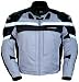 TOURMASTER/CORTECH GX-SPORT MOTORCYCLE JACKET SILVER/BLACK
