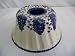 Polish Pottery Wiza Unikat Large Handmade Bundt Pan Cake Mold Baking Dish Grape Pattern