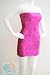 Sexy Sparkly Sequin Tube Dress - Fuchsia