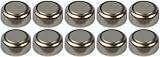10 x HS - AG3  LR41 L736 Alkaline Button Cell  Replaces SR41W, SR41, SR736, SB-B1, 280-13, K, V392, D392, 247D, S736E, AG3, GP192,LR736, 392 for Calculator Watch, Camera Light and Clock