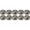 10 x HS - AG3  LR41 L736 Alkaline Button Cell  Replaces SR41W, SR41, SR736, SB-B1, 280-13, K, V392, D392, 247D, S736E, AG3, GP192,LR736, 392 for Calculator Watch, Camera Light and Clock