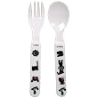 Fork Spoon Set Baby Cie Pirates Colorful Melamine Baby Dinnerware