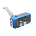 Eton Crank/Solar Powered Weather Radio - Blue (NFR160WXBL)