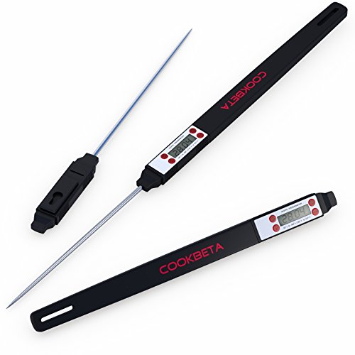Cookbeta instant read digital cooking thermometer - for…