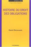 Revue Economica  / Histoire du droit des obligations