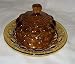 Early American Pattern Domed Butter Dish