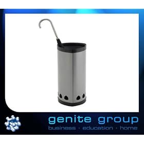 Triangular Umbrella Stand - Metallic Grey