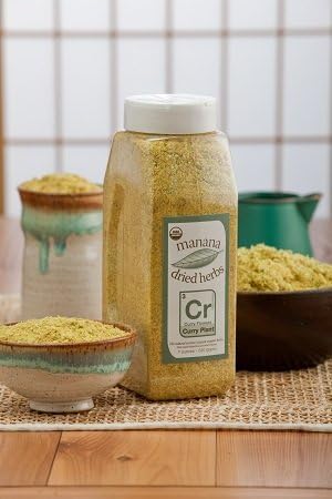 Curry Plant Flowers – Organic Dried Yellow Curry Powder - 7 Ounces