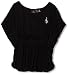 Baby Phat - Kids Girls 7-16 Butterfly Top, Black, Medium