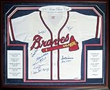 500 Home Run Club Autographed / Signed Framed Atlanta Braves Jersey (James Spence)