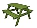 Get Best Price Polywood Outdoor Furniture Kid Picnic Table, Lime-Recycled Plastic Materials