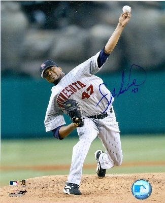 Francisco Liriano Autographed/Hand Signed 8x10 Photo (Minnesota Twins) Image 3