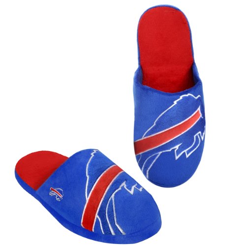 NFL Buffalo Bills 2011 Big Logo Slide Slipper Hard Sole Large
